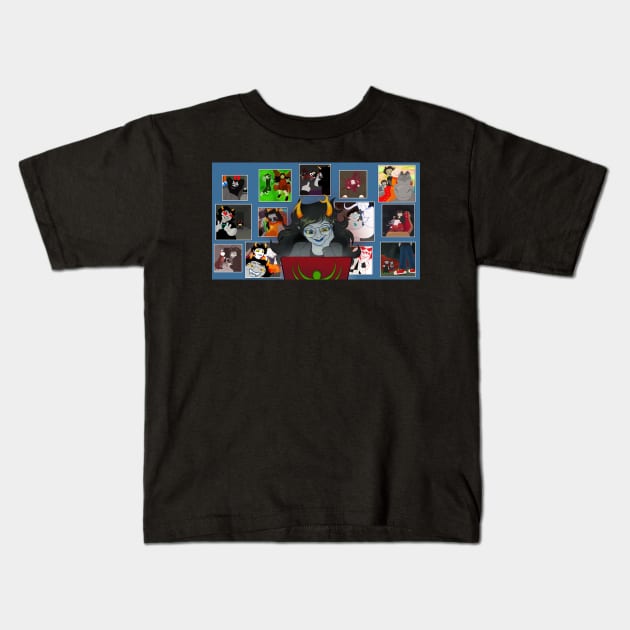 Vriskagram Kids T-Shirt by buzzingRoyalty